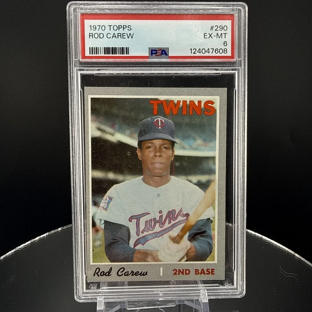1970 Topps Rod Carew Minnesota Twins #290 PSA 6 EX-MT Condition